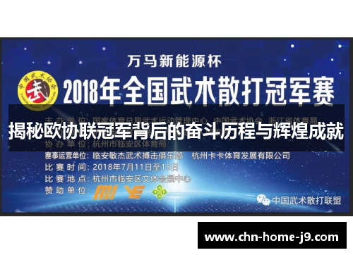 揭秘欧协联冠军背后的奋斗历程与辉煌成就